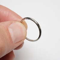 Image 6 of Antique 18k Belais White Gold Pattern Band - Vintage White Gold Pattern Band - Rare, Size 6 1/2