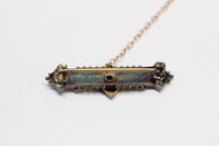 Image 8 of Victorian 15ct Rose Gold Bar Pin, with Original Velvet Box - Truly Exquisite Patina