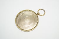 Image 7 of Antique 10k Gold and Gold Filled Locket with Painted Portrait - Victorian Era