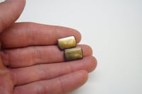 Image 2 of Art Deco 14k Yellow Gold Cuff Links - Exquisite Original Art Deco, Edwardian Era Cuff Links - Sig...