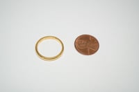 Image 4 of Vintage 22k Yellow Gold Wedding Band - 2.95mm Wide Wedding Band - Lovely High Karat Gold