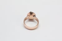 Image 3 of Victorian 14k Rose Gold, Sardonyx Hardstone Cameo Ring - Hand-Carved - Exceptional