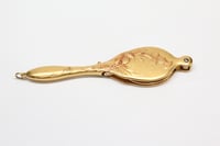 Image 3 of Art Nouveau 14k Gold Lorgnette with Original Box - Absolutely Exquisite - Thistle Motif - All Ori...