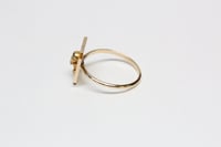 Image 7 of Antique 14k Gold Phi Kappa Sigma, Skull and Crossbones Ring, Dated 1903 - Original Stickpin Conve...