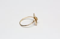 Image 8 of Antique 14k Gold Phi Kappa Sigma, Skull and Crossbones Ring, Dated 1903 - Original Stickpin Conve...