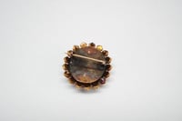 Image 6 of Early Victorian 18k Yellow Gold, Hardstone Agate Cameo - Lovely Lady in Profile Cameo Brooch or P...
