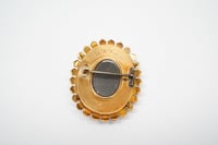 Image 7 of Large, Exquisite Early Victorian 18k Yellow Gold, Hardstone Agate Cameo - Mourning Brooch - Excep...