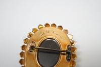 Image 9 of Large, Exquisite Early Victorian 18k Yellow Gold, Hardstone Agate Cameo - Mourning Brooch - Excep...