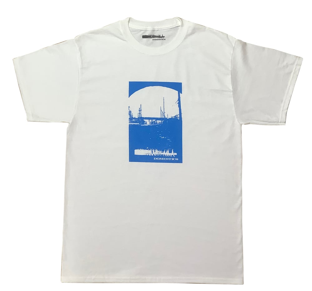 DOMEstics. Hole in the wall Tshirt (white)