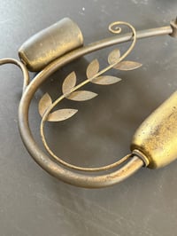Image 9 of Group of Three Scandinavian Brass Ceiling or Wall Lights