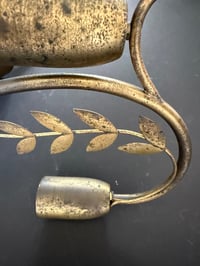 Image 10 of Group of Three Scandinavian Brass Ceiling or Wall Lights