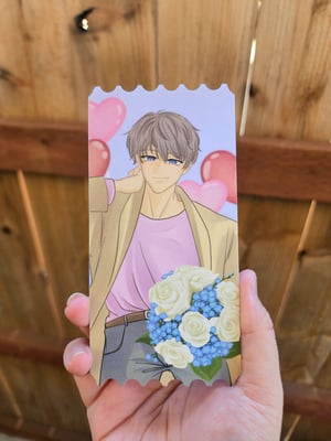 Image of Love and Deepspace Glitter Ticket Prints