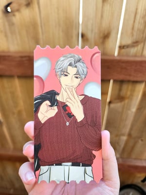 Image of Love and Deepspace Glitter Ticket Prints