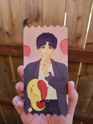 Image of Love and Deepspace Glitter Ticket Prints