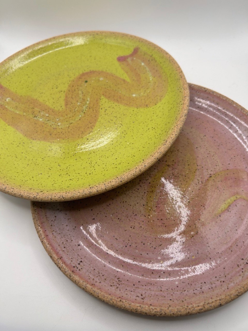 Image of Polka Dot Plant Plate Set