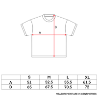 Image 3 of WHITE ABSTRACT TEE