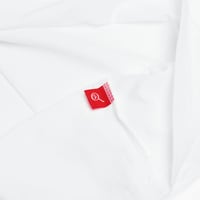 Image 2 of WHITE ABSTRACT TEE