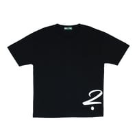Image 1 of HARD2FIND BLACK LOGO TEE