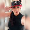 Black & Red WWE Chainlink Hat