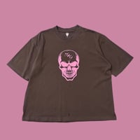 Image 1 of HARD2FIND x LONCHOFACTORY BROWN SKULL TEE