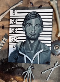 26"x20" Orignal "Jeffrey Dahmer Mugshot"