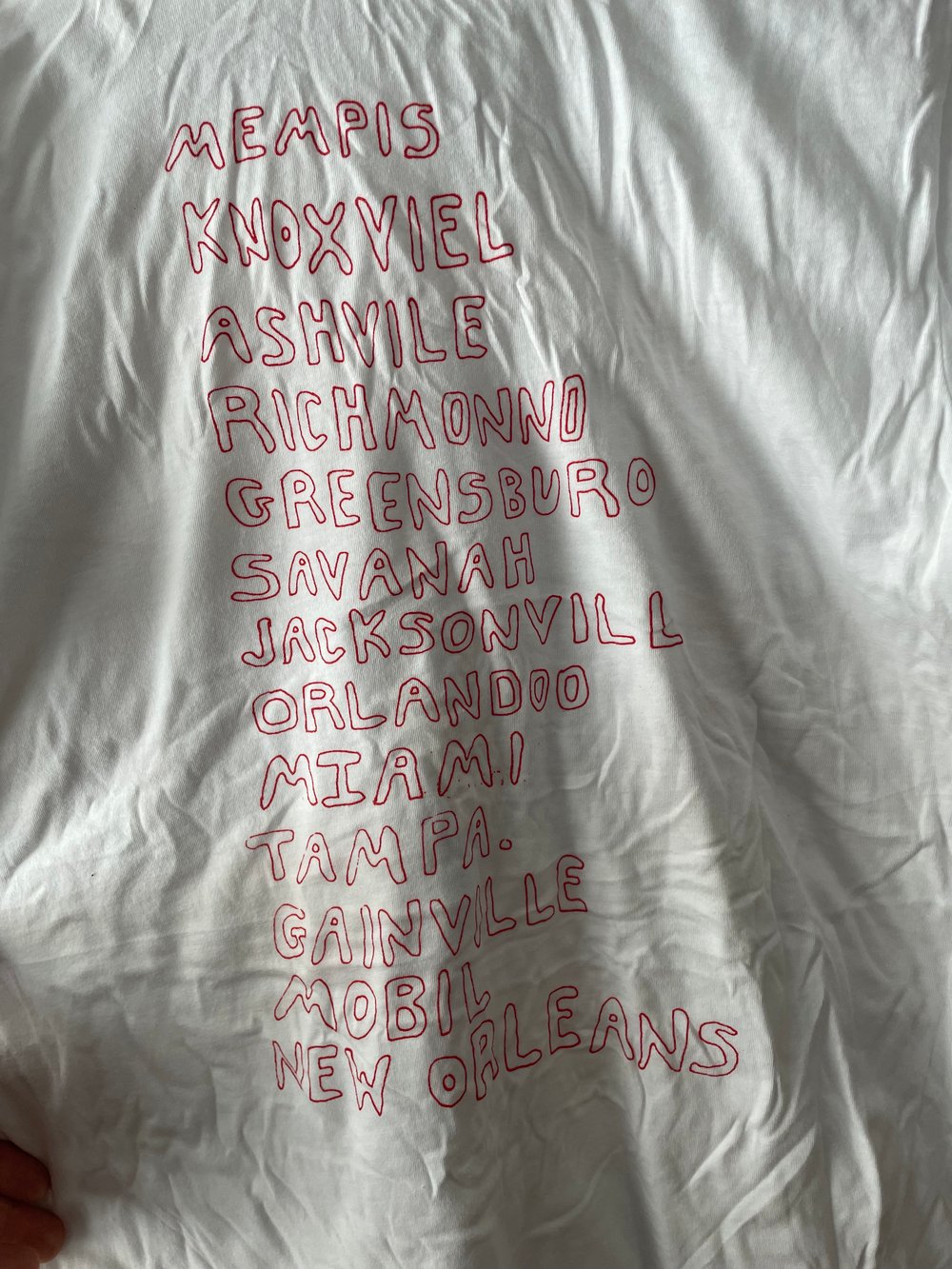 Quintron & Dilloway - 2025 Tour shirt