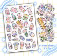 Image 1 of Self Care Sticker Sheet