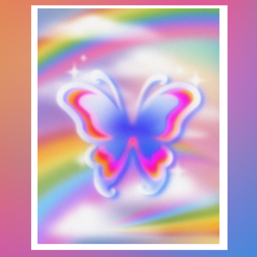 Image of *pre sale* The Helpful Butterfly Print 