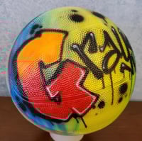 Image of  Airbrush Basketball - Bold First Letter