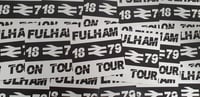 Image 1 of Pack of 25 7x7cm Fulham On Tour Football/Ultras Stickers.