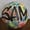 Image of Airbrushed Basketball, Marble Design, Tag font