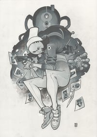 GUNNIE Vs THE MURDER MINER PIN-UP