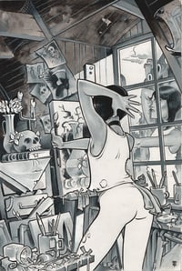 THE SEASONS #8 VARIANT COVER (BACK)