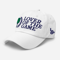 Image 5 of Pickleball Crest Dad Hat - White