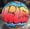 Image of Airbrushed Basketball, Block Graffiti in Bubble Cloud