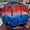Image of Airbrushed Basketball, Block Graffiti in Bubble Cloud