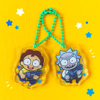 Rick & Morty Mini Charms