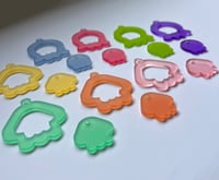 Image 2 of gumdrop squid + octo linking charms