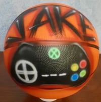 Image of Airbrush Basketball, Video Game Controller Design