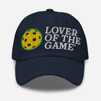 Image 3 of LOTG Pickleball Dad Hat - Navy