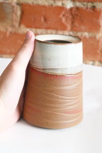Image 3 of Conic bud vase – fire & ice