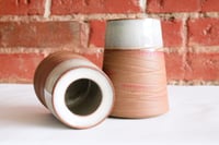 Image 1 of Conic bud vase – fire & ice
