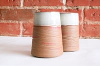 Image 2 of Conic bud vase – fire & ice