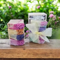 Image 1 of Luxurious Soap Gift Box for Her, Handmade Goat Milk & Tallow Soap