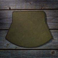 Image 1 of Battle Axe Mudflap - Green/Black II
