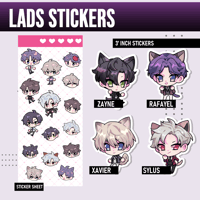 LADS Stickers