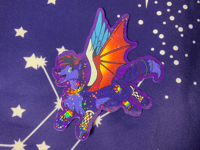 Image 1 of Sparkledog Glitter Sticker
