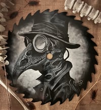 15.5" Circle Blade "The Plague Warden"