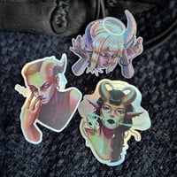 Altcore Demon Holo Stickers