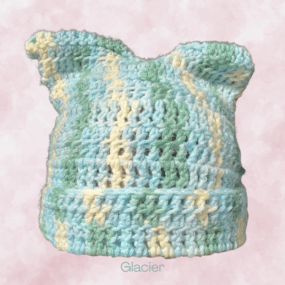 Image of New: Variegated Cat Ear Beanie
